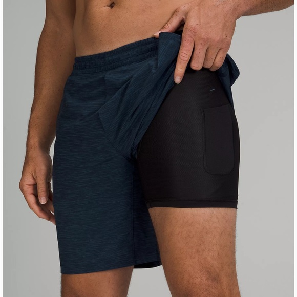 Lululemon Pace Breaker Lined Short 9" Skull Size M - Picture 2 of 14